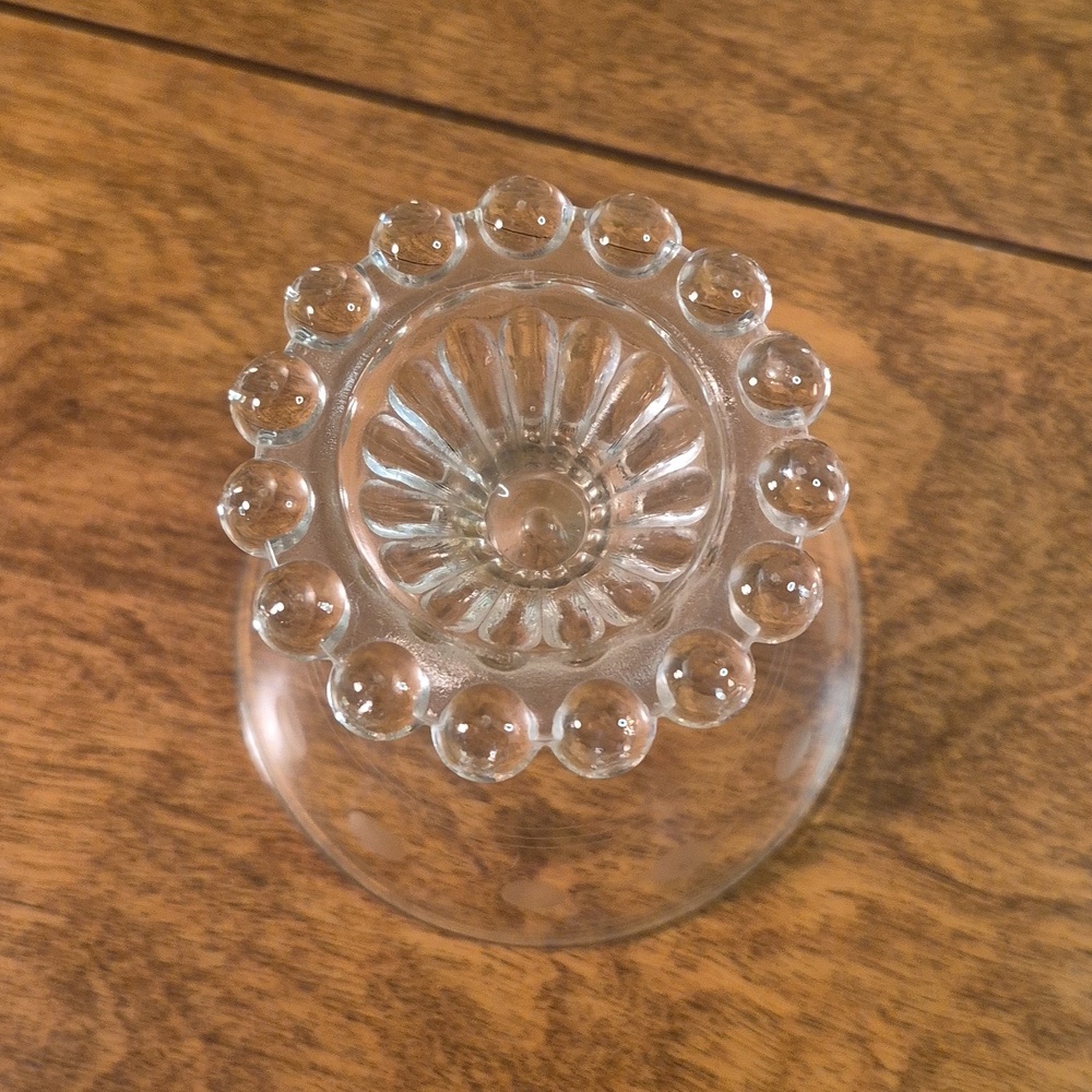 ANCHOR HOCKING Vintage Berwick "Boopie" Glasses Etched Circles and Bands, Set 5 - Picture 7 of 14